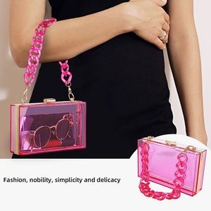Pink Acrylic bag